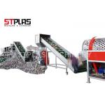 Compact PET Bottle Washing Machine / Plastic Recycling Washing Plant 1000kg/h for sale