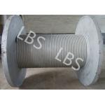 China Fast Speed Smooth Drum Winch Wire Rope Winch Drum factory