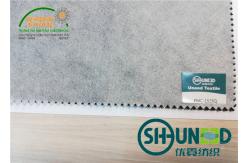 China Cupro Smooth Surface Spunlace Nonwoven Fabric / White Non Woven Fabric Raw Material supplier