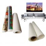 Large Format Printable 260gsm Polyester Matte Canvas For Printing for sale