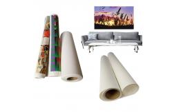China Large Format Printable 260gsm Polyester Matte Canvas For Printing supplier