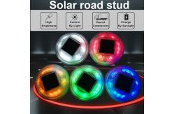 China High Visible Aluminum Alloy Double Side Solar Road Stud For Road Safety supplier