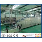 High Efficiency Fruit Juice Processing Line Process Beverage Sterilizing Tunnel