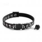 Footprint Cat Dog Collar Patch Cloth Kitten E Collar With Bell
