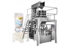 China PLC Pouch Packing Machine 8 Station Multi Head Combination Weighing supplier