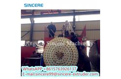 China HDPE PPH PP Spiral Pipe Extrusion Line 200-1000kg/h supplier