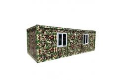 China Sturdy Container Van Barracks Easy Transportation ISO9001 Approved supplier