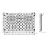 RK Bakeware China Foodservice NSF Aussie Meat Pie Pallet Tray for sale