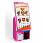 Desktop Self Service Ordering Kiosk 21.5 Inch Touch Screen Restaurant Cash Register for sale
