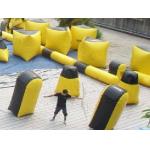 Inflatable paintball bunker blindage with durable vavles for sale