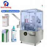 Continuous Automatic Cartoning Machine Pharmaceutical For Horizontal Box Packing Blister for sale