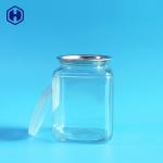 Durable Square Plastic Biscuit Containers Fully Airtight And Leak Proof for sale