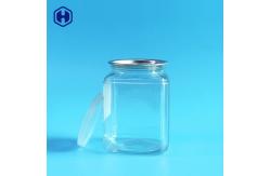 China Durable Square Plastic Biscuit Containers Fully Airtight And Leak Proof supplier