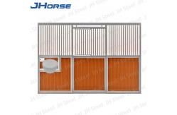 China Hot Dip Galvanized European Horse Stalls , Portable Horse Box Stalls Large Size supplier