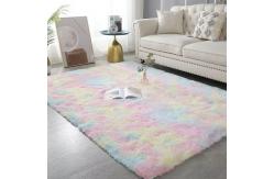 China Home Acrylic Plush Faux Fur Rug OEM Acceptable supplier