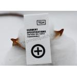 SGS ODM Screen Printed Patches On 100% Cotton Tape Oeko Tex Standard 100