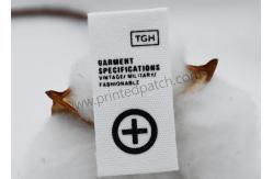 China SGS ODM Screen Printed Patches On 100% Cotton Tape Oeko Tex Standard 100 supplier