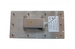 China Dynamic Waterproof Metal Keypad IP67 Stainless Steel 40 Keys Titanium supplier