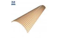 China Stadiums Aluminium Exterior Wall Cladding 1mm / 2mm Thickness Column Cover supplier