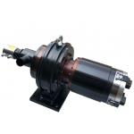 Laser Feeding Rear Chuck Double Acting 4 Jaw Steel Chuck for sale