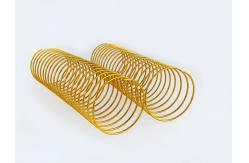 China 4:1 Pitch Encapsulation Metal Coil Binding Spines For Hardcover Calendar supplier