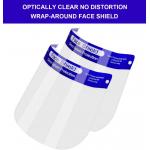 Public Places Against Splashing PET Clear Face Visor for sale