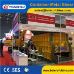 China WANSHIDA Automatic Scrap Shear/Container Shear for propane tanks for sale