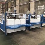 Electric Driven 2800mm Carton Gluer Machine Semi Automatic for sale