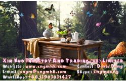 China Square living room double storey drawer antique hardware handle coffee table supplier