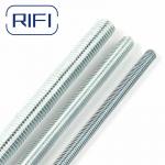 3 Meter Zinc White Blue Plated All Thread Bar For Hardware Projects for sale