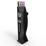 Customized Eyeshadow Display Rack Palette Metal Display Stand Cosmetic For Supermarket for sale
