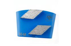 China wholesale double rhombus segment diamond grinding tool for HTC machine supplier
