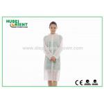 Anti-Static Non-Woven Disposable Lab Coat/ Disposable Lab Gowns with Velcros Closure