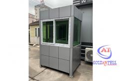 China Prefabricated Safe Security Sentry Box Light Steel Structure Building Sandwich Panel supplier