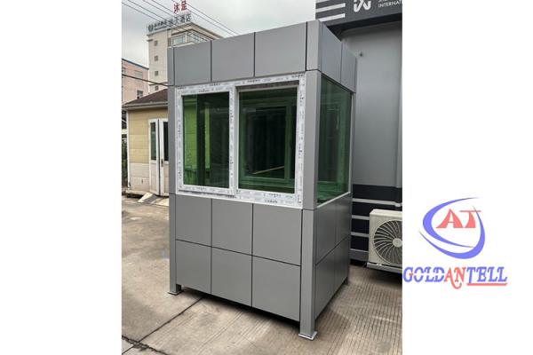 Prefabricated Safe Security Sentry Box Light Steel Structure Building Sandwich Panel