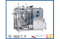 China High Heat Treatment SUS 304 Plate Milk Sterilizer Machine / Milk Pasteurization Machine supplier
