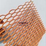 Decorative Archtectural Aluminium Plate Expanded Wire Mesh Standard Raised