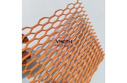 China Decorative Archtectural Aluminium Plate Expanded Wire Mesh Standard Raised supplier