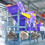 Multifunctional Scrap Metal Recycling Equipment 18.5kw Iron Scrap Crushing Machine for sale