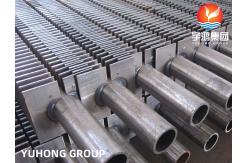 China Rectangular Finned Tube Efficient Heat Transfer For Industrial Waste Heat Recovery supplier