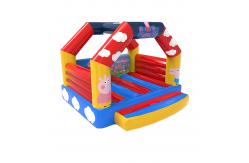 China Children Playground Peppa Pig Theme Inflatable jumping Castle supplier