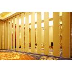 Accordion Acoustic Sliding Folding Room Partition Wall For School / Office for sale