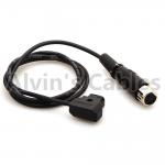 D-Tap To XLR 4 Pin Female Power Cable For Sony RED Cameras Battery Adapter Plate for sale