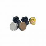 Custom Hexagon Decorative Screw Stainless Steel Nail CD Screw Anodizing for sale