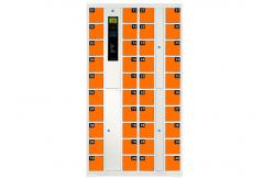 China Cold Rolled Steel Coin Operated Electronic Storage Lockers supplier