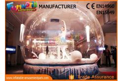 China Custom Christmas Inflatable Human Snow Globe For Christmas Decoration  supplier