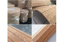 China Cork block Glass Separator Spacer Protective Gasket wooden pads supplier