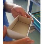 Grey Paper Board V-cut  Cutting Machine with 3mm Min Cutting Radius for sale