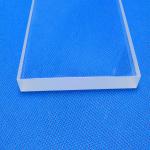 Custom Doped Quartz Glass Sheet High Precision 0.03mm Tolerance for sale