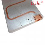 Industrial Equipment Aluminum Profile Copper Tube Radiator High Power Water Cooled Plate Radiator Custom Processing for sale